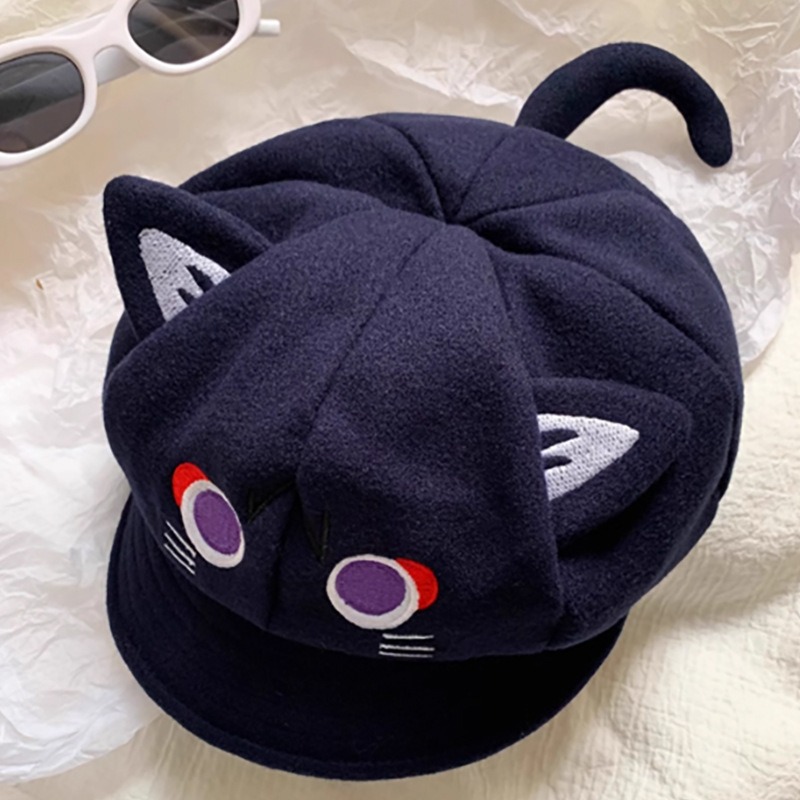 Anime Cosplay Cat - Game Genshin Scaramouche Impact Cute Cat