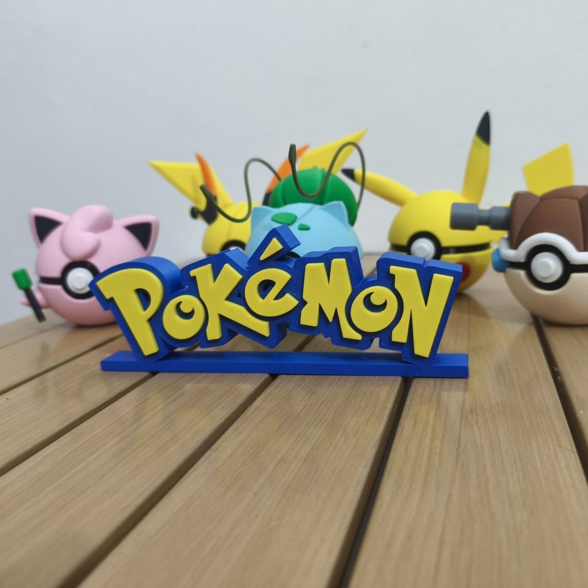 Anime Cosplay Pokemon - Pokemon standee logo display new model