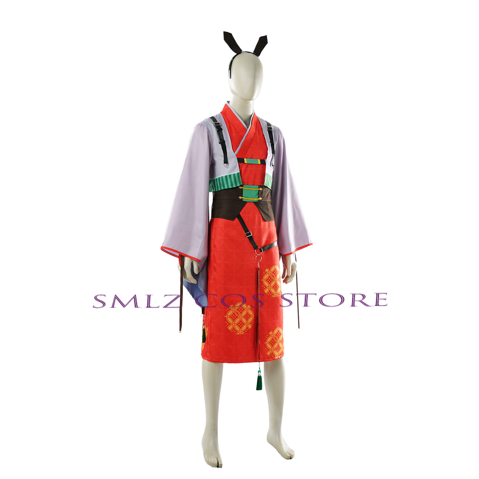 Rabbit Ears Tanjirou Cosplay C - Anime Cosplay 2026 ulasan dan harga