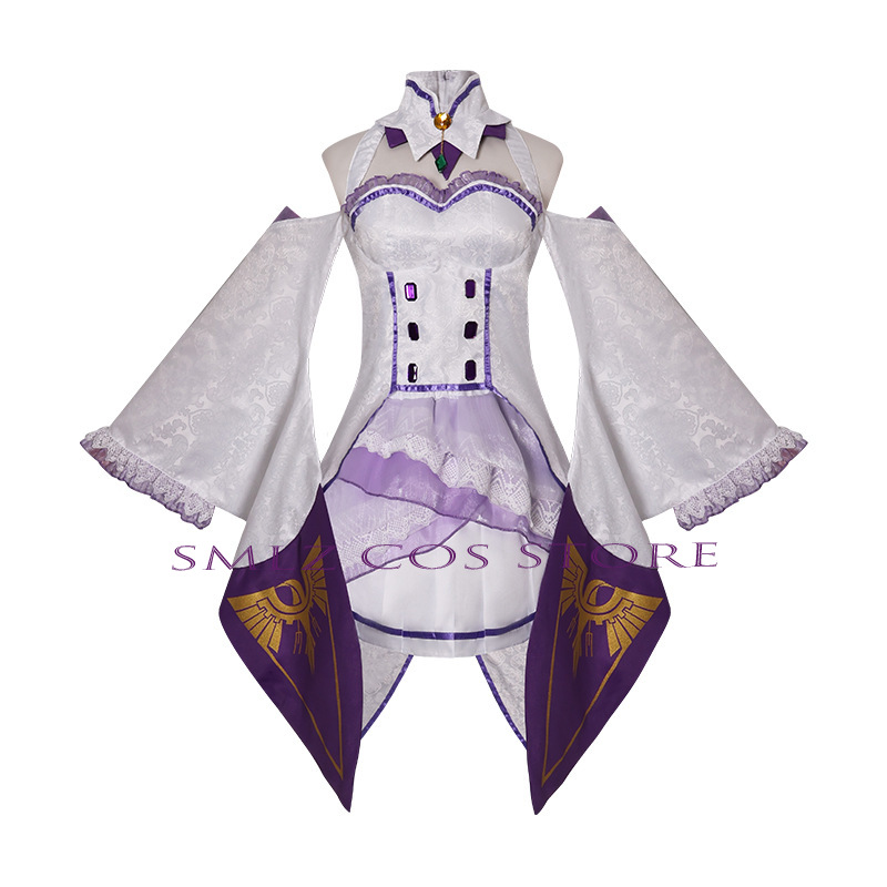 Emilia Cosplay Anime Re Zero K - Anime Cosplay Party ulasan dan harga