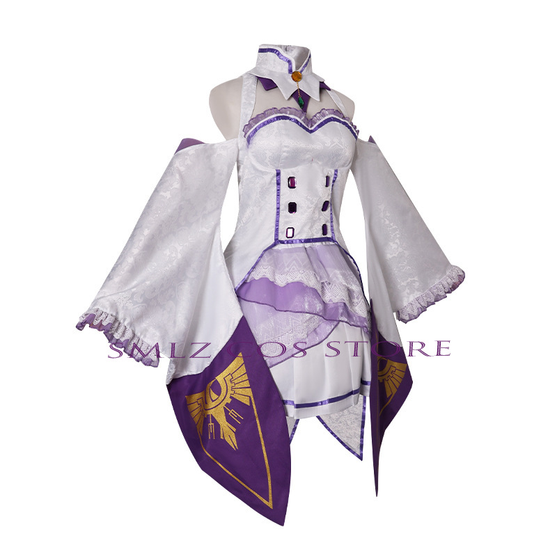 Emilia Cosplay Anime Re Zero K - Anime Cosplay Party ulasan dan harga