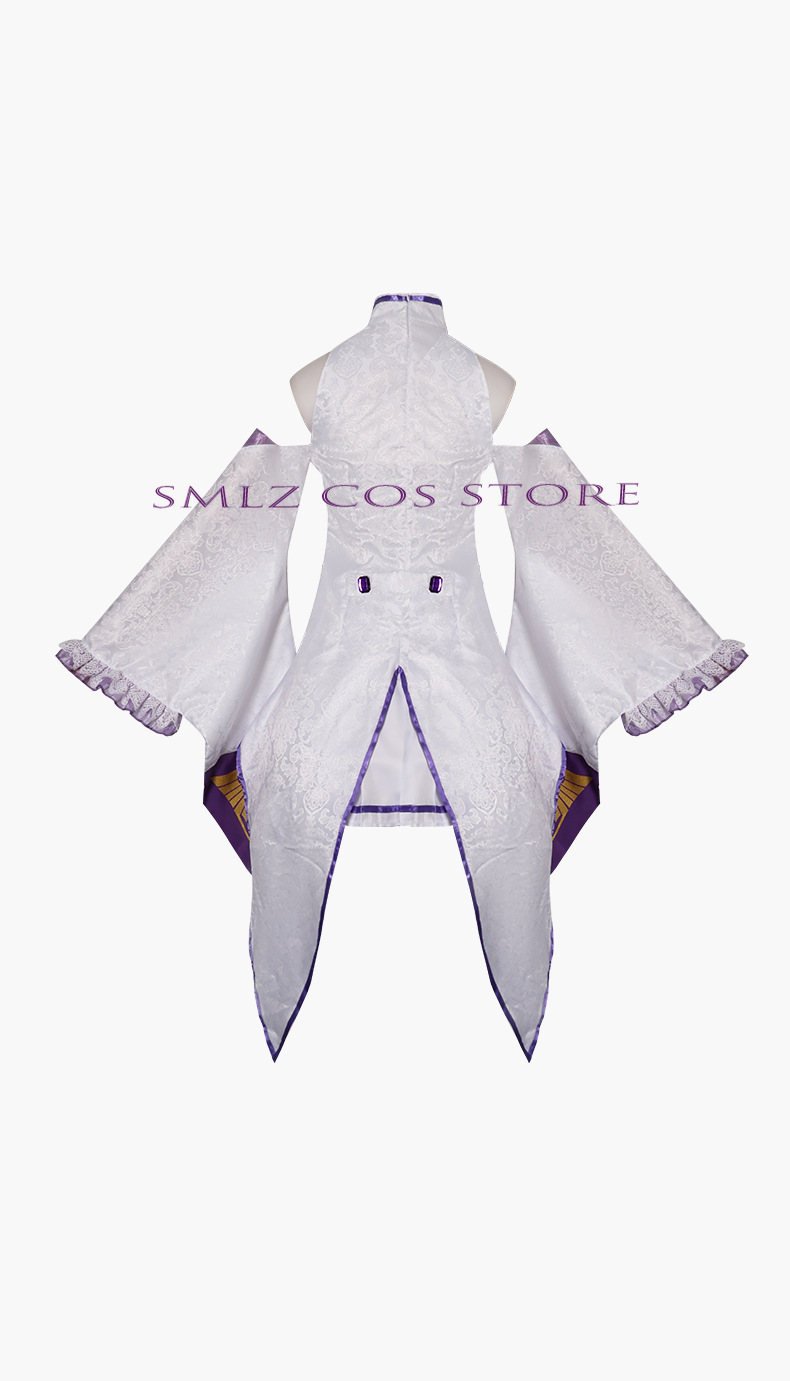 Emilia Cosplay Anime Re Zero K - Anime Cosplay Party ulasan dan harga