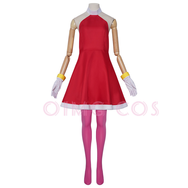 Amy Rose Cosplay Costume Adult - Anime Cosplay Party ulasan dan harga