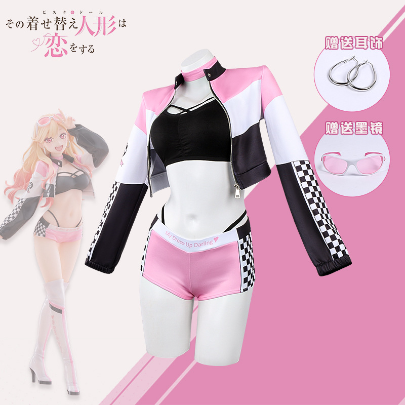 Anime My Dress Up Darling Wig  - Anime Marin Cosplay ulasan dan harga