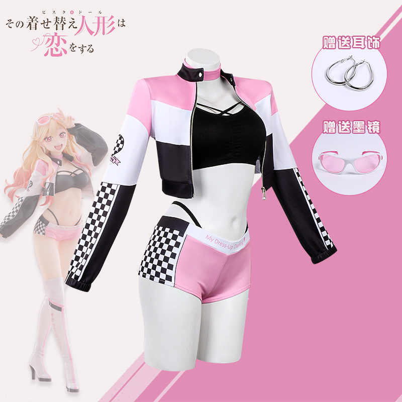 Anime My Dress Up Darling Wig  - Anime Marin Cosplay ulasan dan harga