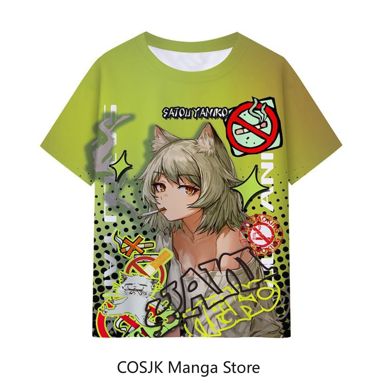 Anime Chainsmoker Cat Yani Nek - Anime Cosplay Cat ulasan dan harga
