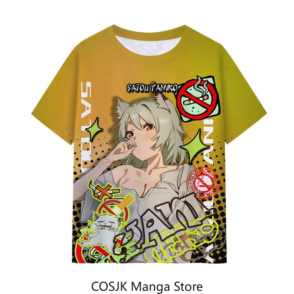 Anime Chainsmoker Cat Yani Nek - Anime Cosplay Cat ulasan dan harga