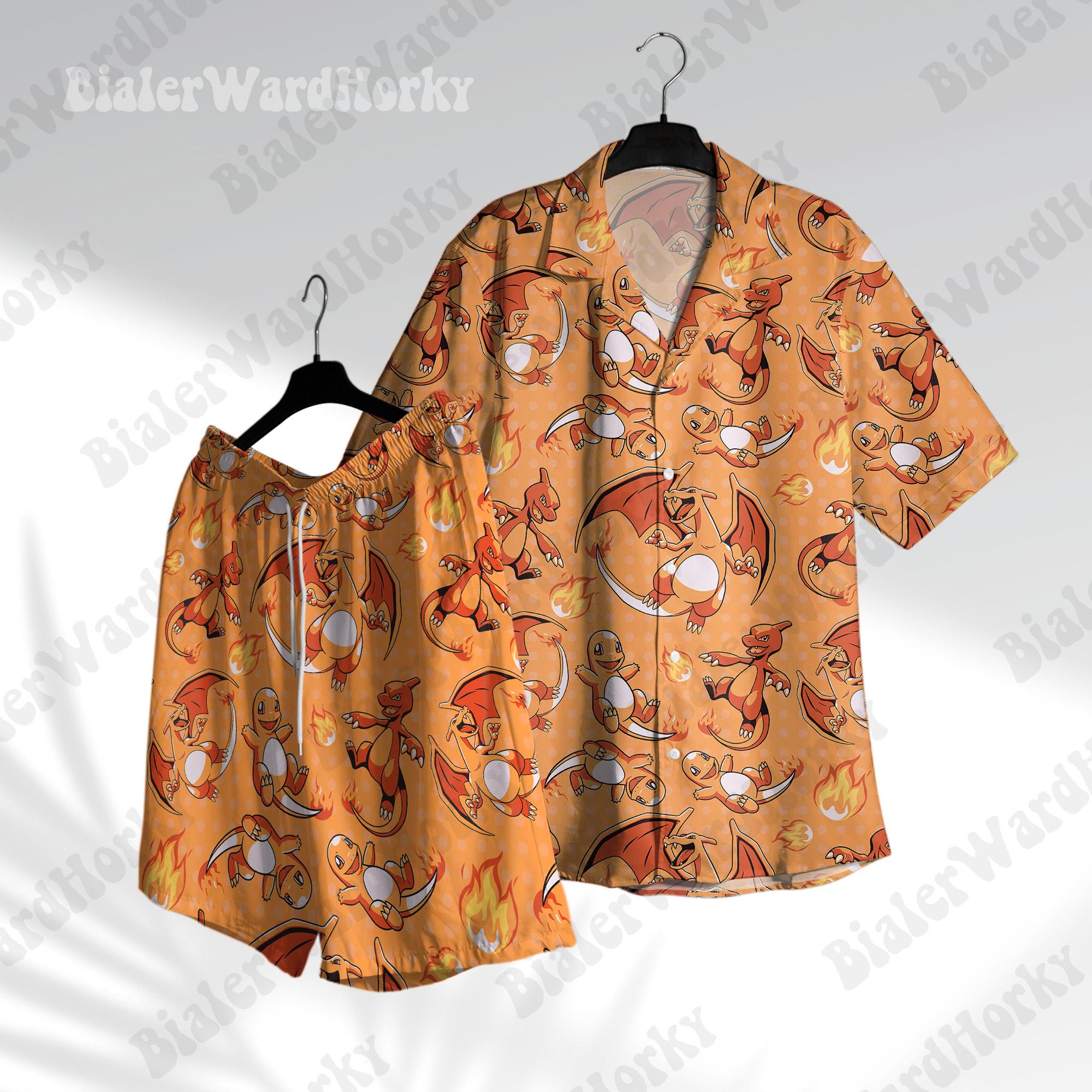 Pokémon Charizard Hawaiian Shi - Anime Cosplay Pokemon ulasan dan harga