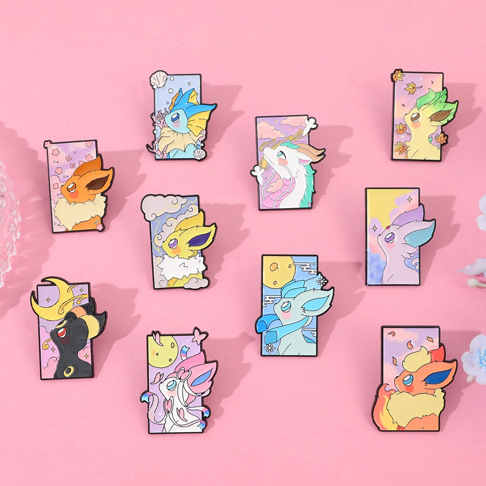 Anime Game Enamel Lapel Pins F - Anime Cosplay Pokemon ulasan dan harga
