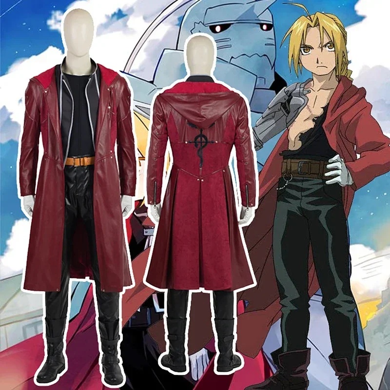 c;4,h'6\e/7;Anime Manga Fullme - Fullmetal Alchemist Coat ulasan dan harga
