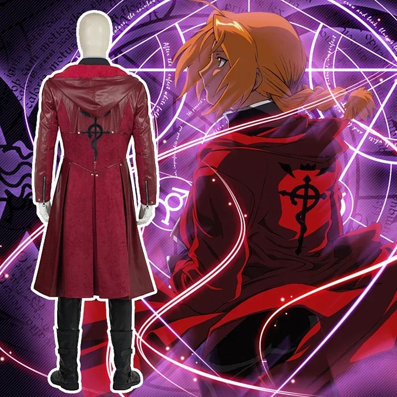 c;4,h'6\e/7;Anime Manga Fullme - Fullmetal Alchemist Coat ulasan dan harga