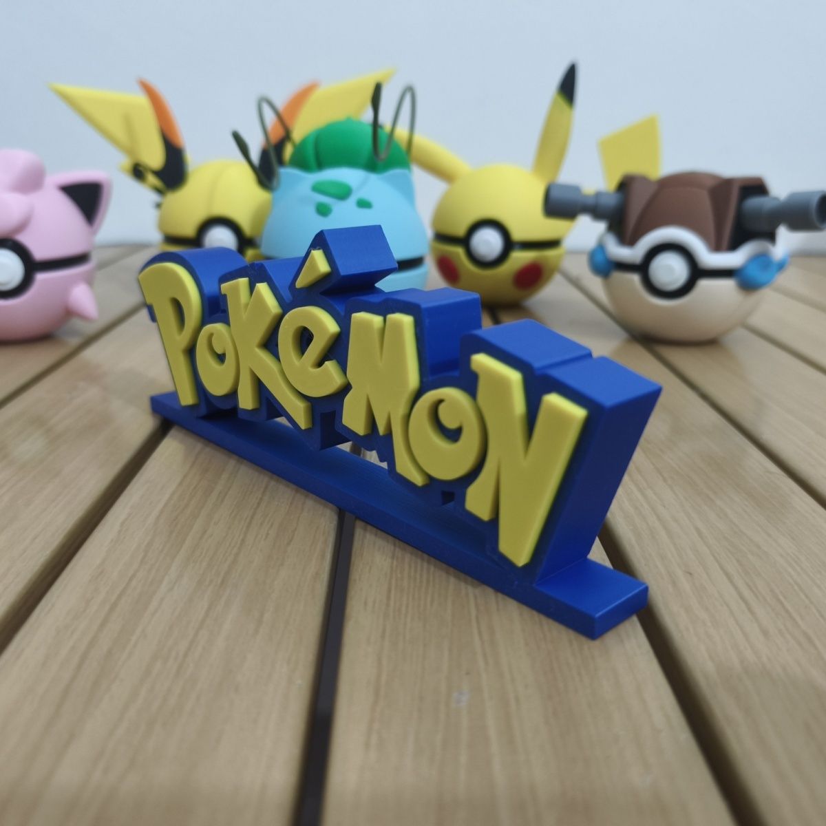 Pokemon standee logo display n - Anime Cosplay Pokemon ulasan dan harga