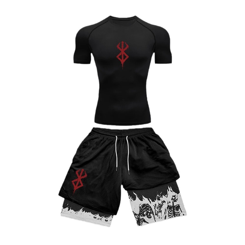 2Pcs/set Berserk Anime Sports  - Quick Anime Cosplay ulasan dan harga