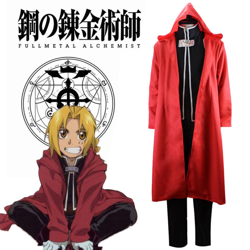 Fullmetal Alchemist Edward Elr - Fullmetal Alchemist Coat ulasan dan harga