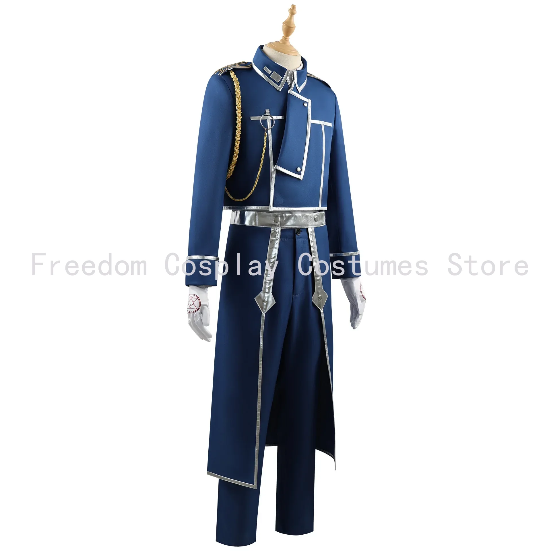 Roy Mustang Cosplay Anime Full - Fullmetal Alchemist Coat ulasan dan harga