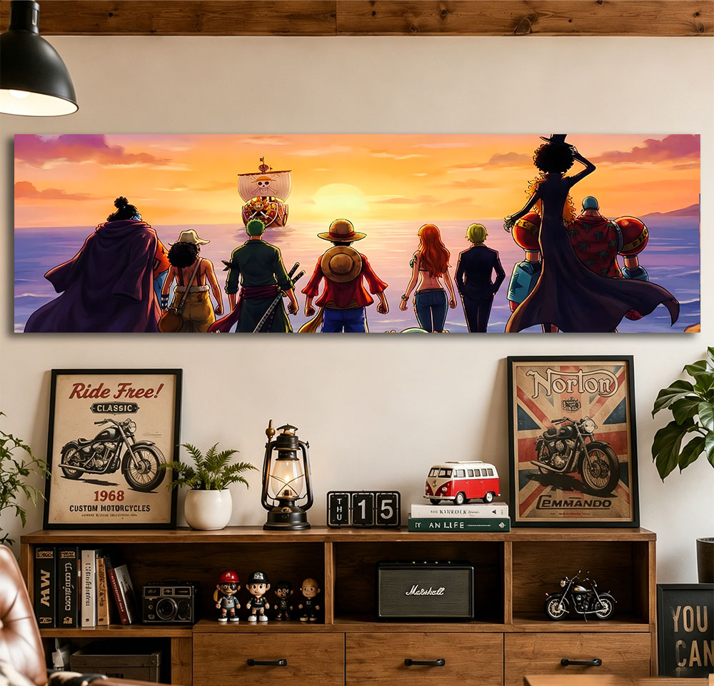 One Piece Straw Hat Crew Q  Ta - One Piece Straw Hat ulasan dan harga