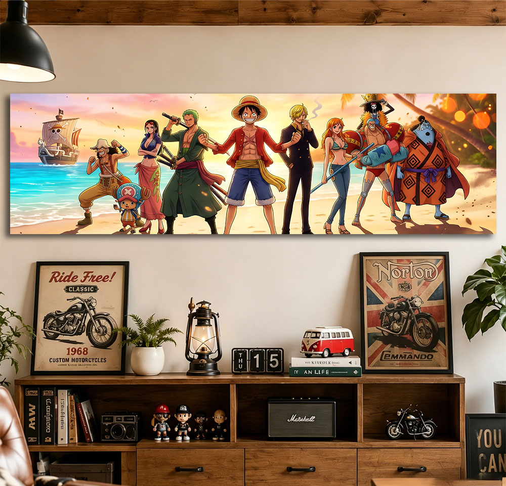One Piece Straw Hat Crew Q  Ta - One Piece Straw Hat ulasan dan harga